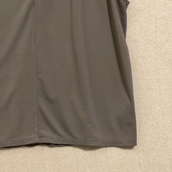 H&M Blouse Women's Large Brown Pullover Sleeveless - Picture 4 of 12